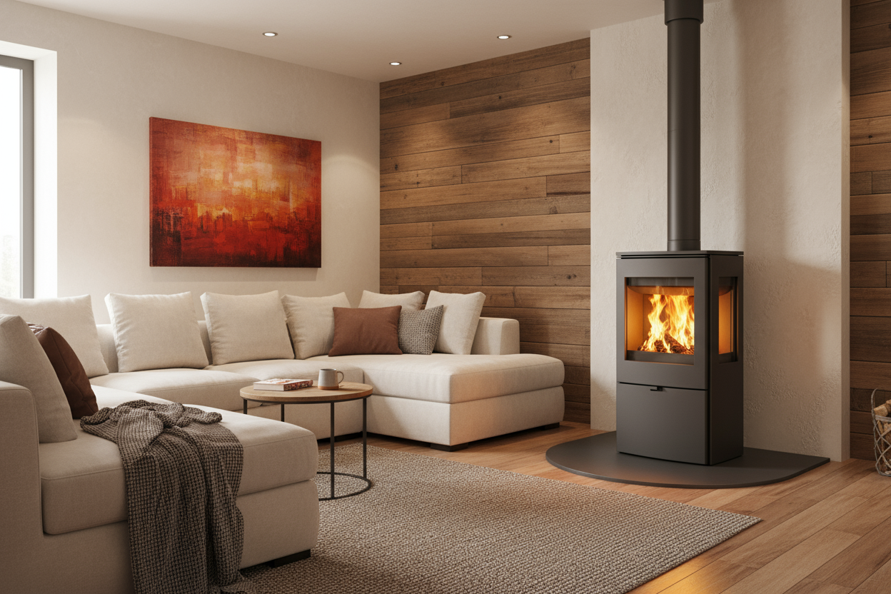 wood pellet stove